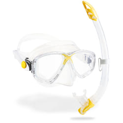 Cressi Marea Transparent, Jaune Adulte