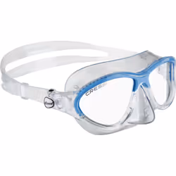 Cressi Moon, Unisexe, Taille unique, Bleu, Transparent, Transparent, Transparent, Silicone