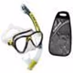 Kit de snorkeling - CRESSI - Evo Big Eyes et Kappa Dry - Masque à un seul verre sans cerclage