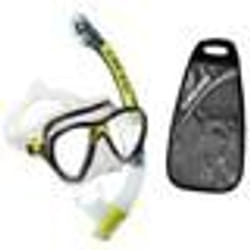 Kit de snorkeling - CRESSI - Evo Big Eyes et Kappa Dry - Masque à un seul verre sans cerclage