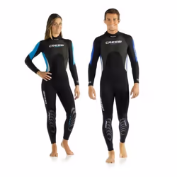 Combinaison de plongée - Cressi - Morea - 3mm - Manches longues - Imperméable