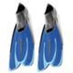 Palmes de Snorkeling - CRESSI - Agua - Bleu - Adulte - Mixte