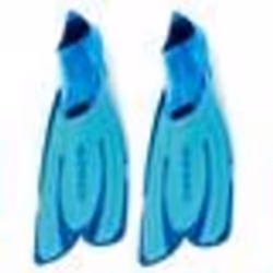 Palmes de Snorkeling - CRESSI - Agua - Aquamarine - Adulte - Mixte