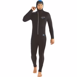 Cressi Diver Man Monpiece Wetsuit 7mm Combinaisons de Plongée Homme Noir/Bleu XXXL/7 - LU487507