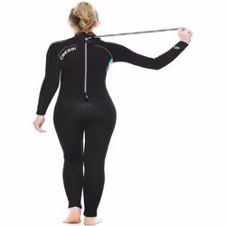 Combinaison de plongee Cressi - XLR106751 - Castoro Lady 5mm - Combinaison Plongee Neoprene 5mm High Stretch pour Femme