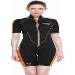 Cressi - XLV457512 - Lido Lady 2 mm - Combinaison Shorty Neoprene 2 mm pour Femme