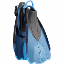 Cressi CA165244 palme de plongée Noir, Bleu L/XL 44-47 Palmes de plongée