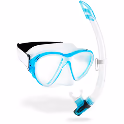 Cressi Fiji, Bleu, Transparent, 2 pièce(s)