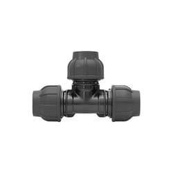 Raccord en t pour tuyau pe 32 x 25 x 32 mm, réduit avec dvgw Gebo 13123225