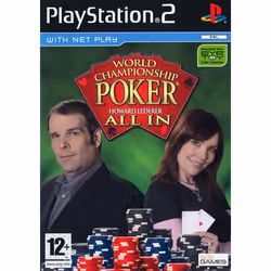 Halifax World Champ. Poker Feat. Lederer Ps2, PlayStation 2