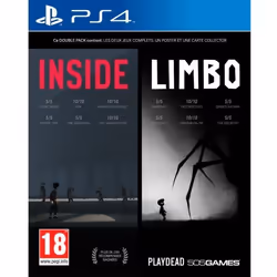 505 Games Inside/Limbo (Double Pack), PlayStation 4, M (Mature)