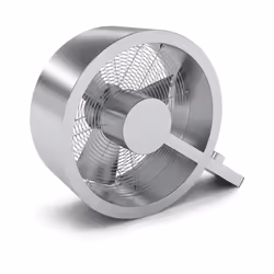 Ventilateur à poser au sol ultra silencieux avec un niveau sonore de 41 dB., Débit d'air de 2400 M3, adapté à une pièce de 40 ...
