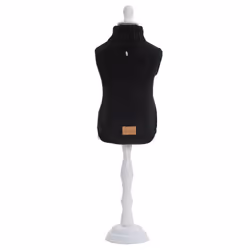 Croci C7074839, Chien, Pull, Noir, Maxi (26 - 44kg), Monochromatique, Toutes saisons