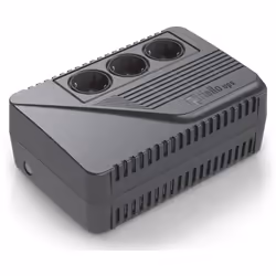 Riello iPlug SE, Interactivité de ligne, 0,6 kVA, Pseudo sine, 230 V, 240 V, 50/60 Hz