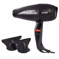 GA.MA LEGGERO, Noir, 3 m, 2100 W, 215 mm, 540 g