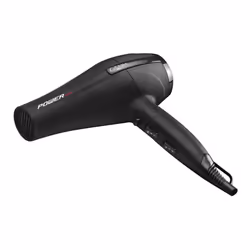GA.MA Power Ion, Secteur, Noir, Orifice de suspension, 1,8 m, 2200 W, 220-240 V