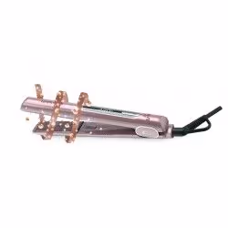 GA.MA Starlight 3D Keration Fer à lisser À chaleur Rose 2,5 m - Vue supplémentaire 2