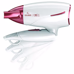 GA.MA Eolic Travel sèche-cheveux 1600 W Rouge, Blanc