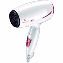 GA.MA Eolic Travel sèche-cheveux 1600 W Rouge, Blanc