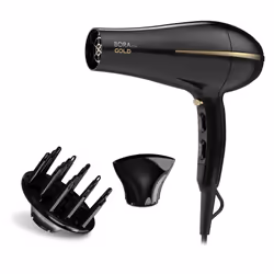 GA.MA Bora ION Gold, CC, 78 dB, Noir, Monochromatique, Orifice de suspension, 2 m
