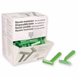 GIMA 27081 lame de rasoir 100 pièce(s) Acier inoxydable Unisexe