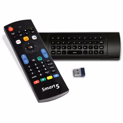 G.B.S. Elettronica Smart 5, TV, RF sans fil, Appuyez sur les boutons, Noir
