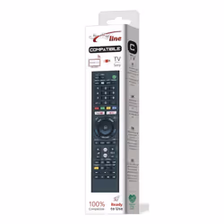 Jolly Line JL1717/COMP télécommande IR Wireless TV Appuyez sur les boutons