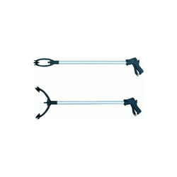 Tige de collecteur de dA chets 87 cm poignA e en aluminium jardin plage nettoyage