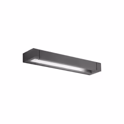 Applique murale LED inclinable et réglable moderne CCT de 17 watts 40 cm. Dimensions du plafonnier 40x9 cm et hauteur 4cm. Co ...