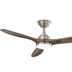 Perenz - Ventilateur led 18w triade 7170crct-3 pales-3000/4000/6000k-chrome brossé