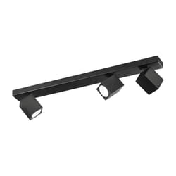 Perenz - Applique led carrée noire orientable oddy 3xGu10