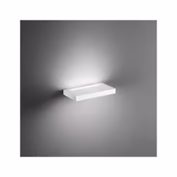Applique avec structure en métal et aluminium thermolaqué. Diffuseurs en acrylique satiné. Chargeur de batterie sans fil. LED ...