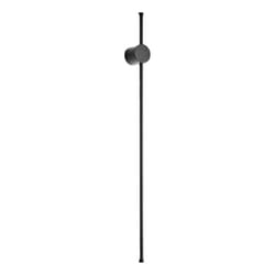 CLOCK Applique LED en aluminium 12W 3000K Perenz 65 cm Noir