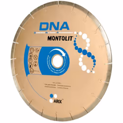 DISQUE DE DIAMANT 250 MM POUR GRÈS VITRIFIÉ CÉRAMIQUE GRANIT MONTOLIT DNA SCX250 Utilisation: utilisation humide Diamant de l ...