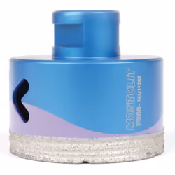 FRAISE DIAMANTÉE POUR PERÇAGE A SEC ET EAU Ø 68 MONTOLIT MONDRILLO FS68 Utilisation: eau et sec Matériaux: tous les types de  ...