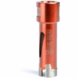 FRAISE DIAMANTÉE POUR PERÇAGE A SEC ET EAU Ø 20 MM MONTOLIT MONDRILLO FT-S20 Fraise diamantée Utilisation: eau et sec Matéria ...