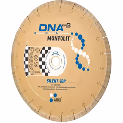 DISQUE DE DIAMANT 300 MM SILENCIEUX POUR GRÈS VITRIFIÉ CÉRAMIQUE GRANIT MONTOLIT DNA SCXS-T300 Lame de diamant silencieuse av ...