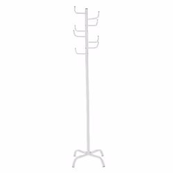 Biacchi Gianfranco A1007614, Colonne, Acier, 8 crochet(s), Blanc, 500 mm, 500 mm