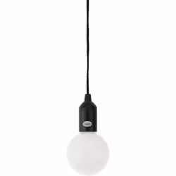 La lampe LED K-LIGHT à piles noires de grande taille