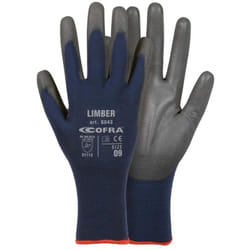 Cofra - GCL7 Gants de travail en nylon à usage général Limber 7/S