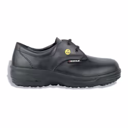 NORME: EN ISO 20345:2011 TIGE: cuir hydrofuge DOUBLURE INTÉRIEURE: cuir respirant, anti-abrasion SEMELLE DE PROPRETE: POLY-BE ...