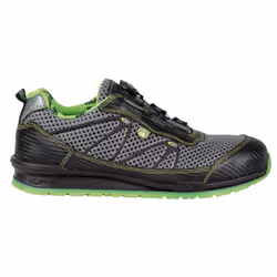 COFRA Potency S1 P ESD SRC, Mâle, Adulte, Chaussures de sport de sécurité, Noir, Gris, Green, Pas de motif