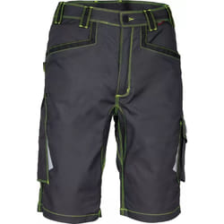 Cofra - Bermuda de travail corrientes - Anthracite/Lime l - fr (44) - eu (50)