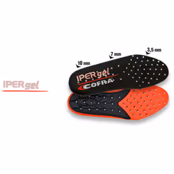 Semelle Iper Gel Taille 36 Cofra. Gabarit Anatamoique, Perforé, Antistatique Et Performé. Confort Ergonomique Et Haute Respir ...