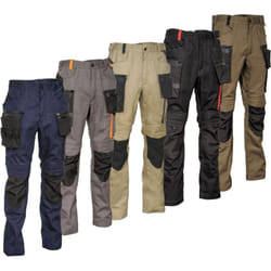 Cofra - Pantalon de travail Mureck slim - 52 (eu) - Fango