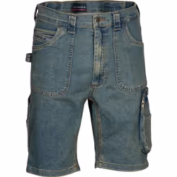 Ligne : JEANS Description : 1 grande poche à outils sur la jambe gauche, 2 grandes poches au dos, 2 poches sur le devant, ann ...