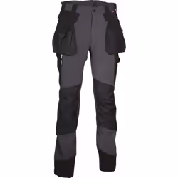 Pantalon de travail multipoches LAXBO - Anthracite/Noir 4XL - FR (58) - EU (64)