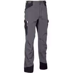 Hagfors pantalon noir gris foncé cofra taille 52 2 grandes poches avant, poche latérale à double ouverture (fermeture avec ve ...