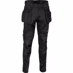 Pantalon de travail multipoches KUDUS - Noir S - FR (38) - EU (44)