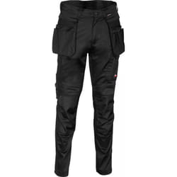 Pantalon de travail multipoches KUDUS - Noir S - FR (38) - EU (44)